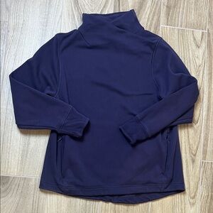 Athleta Navy Blue Sweatshirt